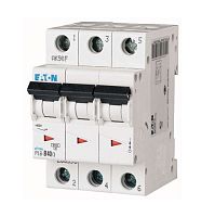 Выключатель автоматический модульный 3п C 40А 6кА PL6-C40/3  | Код. 286605 | EATON